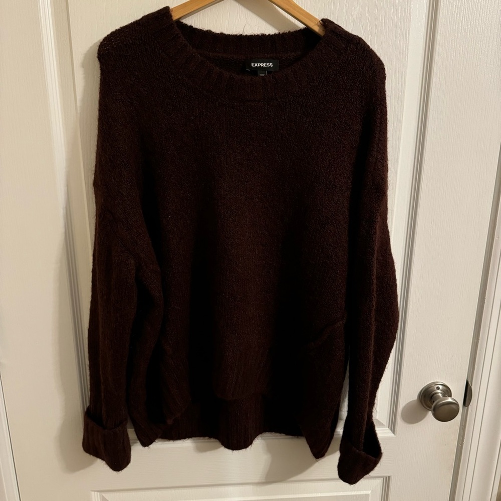 Express Dark Purple Sweater